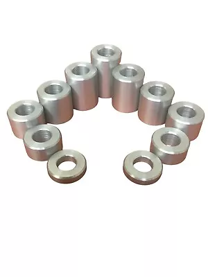 20mm OD ALUMINIUM STAND OFF STANDOFF SPACERS BONNET RAISERS M4 M5 M6 M8 M10 M12 • £15.79