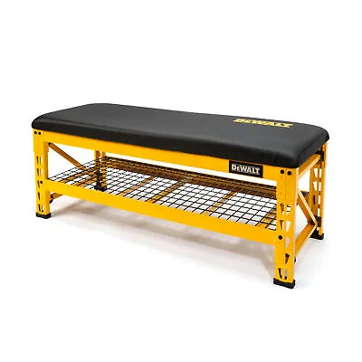 Dewalt Garage Bench With Wire Grid Storage Shelf DXSTFB048 • $171.49