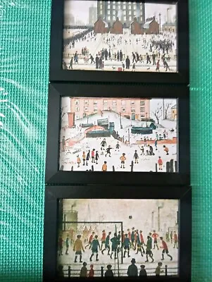 £12.98 • Buy Lowry X 3:Sport Themes Miniatures.Framed Prints