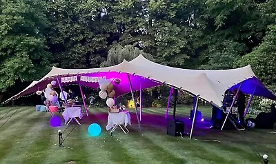 STRETCH TENT FULL PARTY PACKAGE (HIRE ONLY) May To Sept/Listed Price Is Deposit • £200