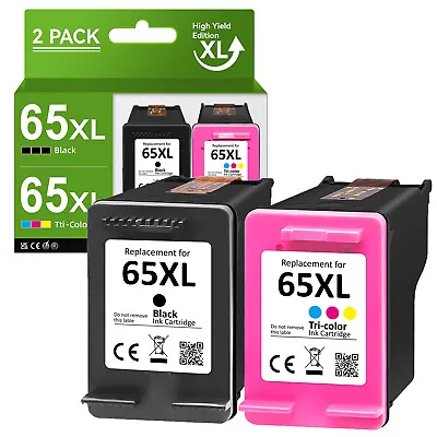 InkCartridge For HP 65XL DeskJet 2600 2622 2652 ENVY 5010 5012 5014 5032 Printer • $45.75