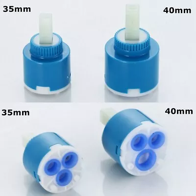 Ceramic Disc Cartridge Basin Water Mixer Tap Faucet Replacement Valve 35mm 40mm • £3.96
