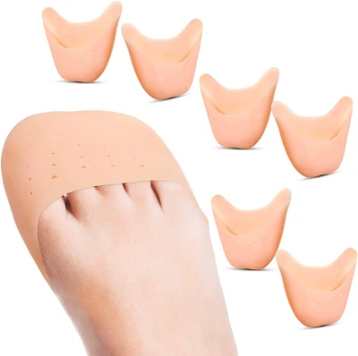 $16.75 • Buy 6 Pcs Toe Covers Toe Protectors For Women Silicone Toe Pouches Gel Pads Pointe S