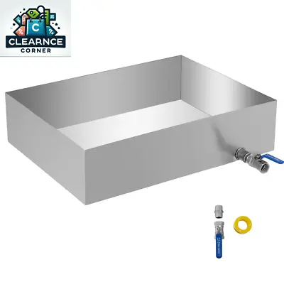 VEVOR Maple Syrup Evaporator Pan 24X18X6 Inch Stainless Steel Maple Syrup Boilin • $170.59