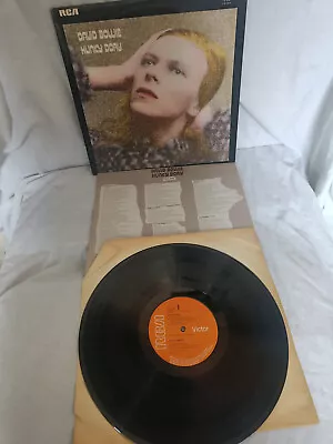 DAVID BOWIE Hunky Dory UK LP RCA Victor SF 8244 Ex With Insert • £59.99