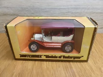 MATCHBOX Models Of Yesteryear Y-1  1911 Model  T  Ford Boxed • £3.99