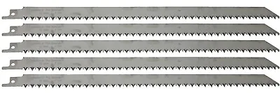 12-Inch Stainless Steel Meat Bone Cutting Reciprocating Saw Blades  5 Pack • $16.99