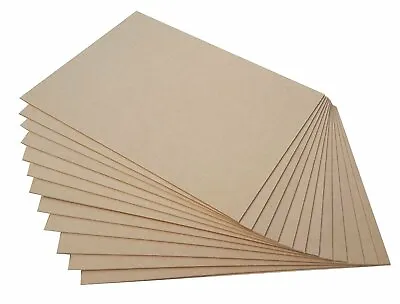 3mm Mdf Boards Pack Of 10 Various Sizes A5 A4 A3 600x300 • £6.95