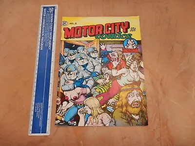 Motor City Comics #2 Rip Off Press 1970 Underground Comic 3rd Printing • $14.99