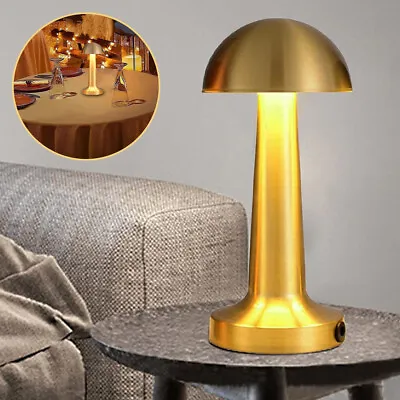 £13.96 • Buy USB Mushroom Table Lamp Touch LED Desk Lamp Bedside Atmosphere Night Light