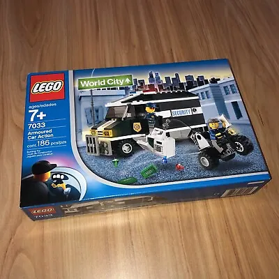 $84.99 • Buy New And Sealed Lego World City Armored Car Action Set 7033 - NIB