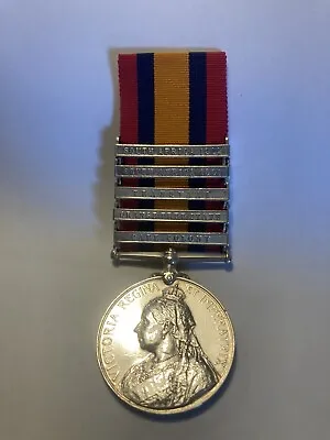 Australian QSA Medal Boer War New South Wales Mounted Rifles TPR 2138 G F Kerton • $1400