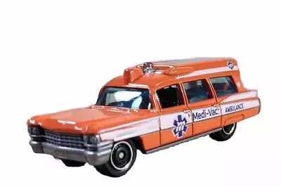 Matchbox 1963 CADILLAC AMBULANCE  DieCast Model Car 1/64 Orange LOOSE New • $12.99