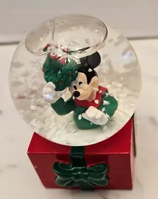 (2) - 2005 Mickey Mouse Mini Snow Globes • $14.50