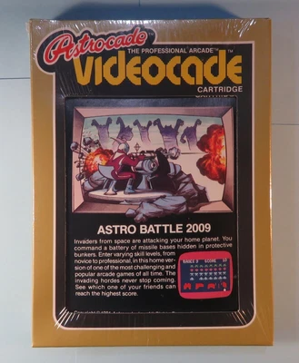 $69.95 • Buy 1981 Astro Battle 2009 Astrocade Videocade Video Game New Still Sealed