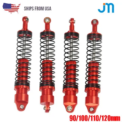 90/110/120mm Alu Shock Absorbers For AXIAL SCX10 D90 TRX-4 CC01 1/10 RC Crawler • $22.70