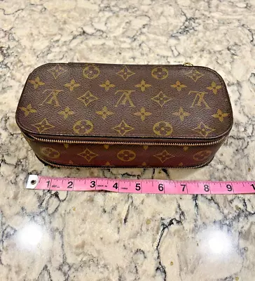 Louis Vuitton Monogram Trousse Brush Cosmetic GM Case / Pouch • $500