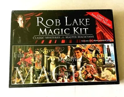 Magic Kit Set Rob Lake Classic Mysteries Of The Master Magicians Game  • $14
