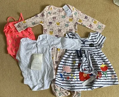 Baby Girl 9-12 Months Joblot Bundle Clothes Sets BNWT New • £12