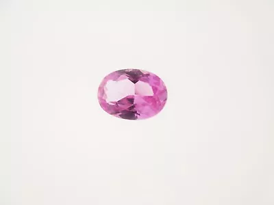 1.01ct Loose Oval Cut Lab Created Pink Sapphire Gemstone 7 X 5mm • $21.69