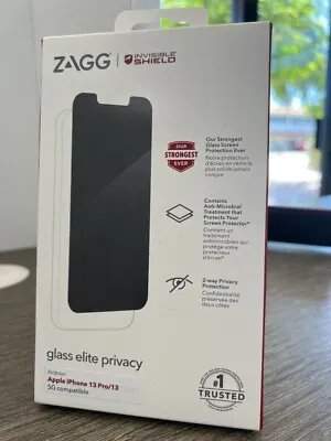 $41 • Buy Zagg Invisible Shield Glass Elite Privacy IPhone 13Pro/13
