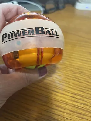 DYNA -FLEX THE POWERBALL The Ultimate Power Orange Euc Free Shipping • $12