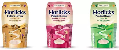 Limited Edition Horlicks Banoffee Cherry Bakewell Apple Pie 270g • £7.95