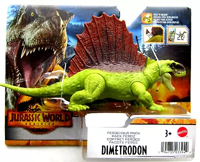 Jurassic World: Dominion - Ferocious Pack - Dimetrodon - Mattel - NIB • $9.95