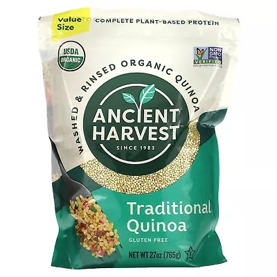 Washed & Rinsed Organic Quinoa Traditional Quinoa 27 Oz (765 G) • £12.83