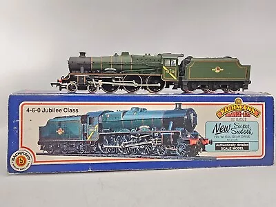 Bachmann 31-153 BR Green 4-6-0 Jubilee Class 45552 OO Gauge Locomotive • £54.99