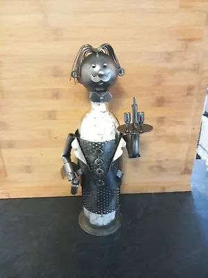 Novelty Metal Wine Bottle Holder Waiter Or Butler  • £10