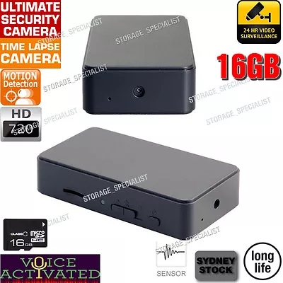 Wireless Home Security Video Camera Voice Motion Activated Recorder • $153.95