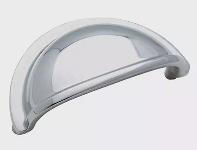 $7.98 • Buy Amerock  BP423526 Cabinet Cup Pull 3 -C/C Solid Brass, Polished Chrome, FAST SH