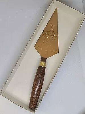 Vintage Mason Masonic Freemasonry Miniature Trowel Letter Opener Freemasons Gold • $19.99