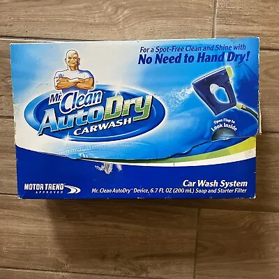 Mr Clean Auto Dry Car Wash Spot Free Clean & Shine Spray System Starter Kit NEW • $35