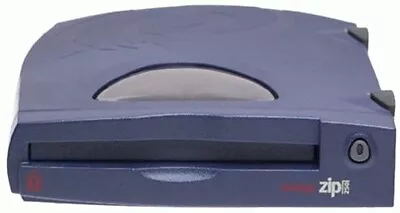 NEW IN BOX Iomega 250MB External Parallel Port Drive - Blue (10918) • $99