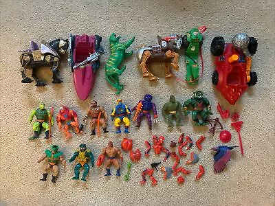 Vintage Masters Of The Universe Figure & Vehicle Lot MOTU Mattel • $41