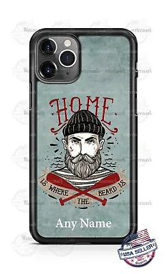 Beard Man Mustache Man Quote Phone Case For IPhone I12 Samsung LG • $15.95
