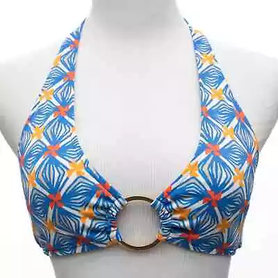 Milly Cabana Ring Detail Bikini Top Size Small • $35