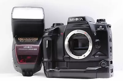 [Excellent +++++] MINOLTA α507si Film Camera Body With VC507 And 5400 HS  (541) • $123.45