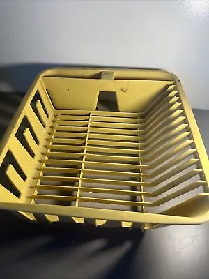 Vintage Plastic Yellow Rubbermaid Dish Rack JA4-6049 / G1 • $39.99