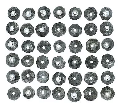 Natural Loose Diamond Round Bead Black And White 1.50 To 3.10 MM 1.0 Ct Lot Q53 • $54