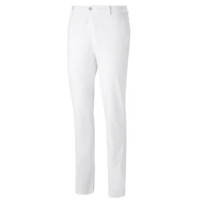 Puma Mens Dealer Tailored Golf Pants 53552401 - White Glow - New 2023 • $32.80