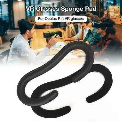 Leather Cushion Face Pads Eye Foam Mask Pad Cover For Oculus Rift Glasse VR F κδ • $5.95