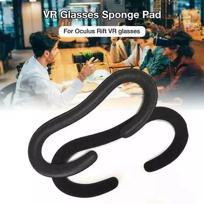 Leather Cushion Face Pads Eye Foam Mask Pad Cover For Oculus Rift Glasse W8N2 G9 • $5.95