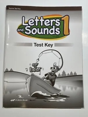 Abeka Letters And Sounds 1 - Test Key 5th Edition ©2016 • $11