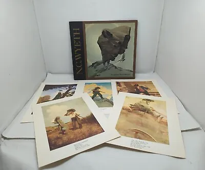 N.C. Wyeth 5 VTG Art Prints Inside Brandywine River Museum Exhibition Catalog  • $47.96