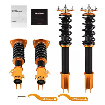 24 Click Damper Coilovers Shocks Kit For Subaru Impreza WRX 02-07 STI 00-04 • $292