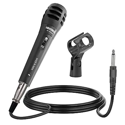 5Core Dynamic Microphone Cardioid Microphone Unidirectional Handheld Mic Xlr • $8.78