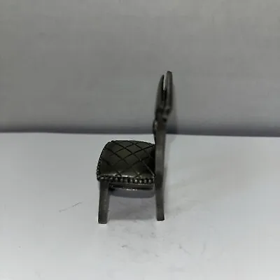 Vintage Miniature Dollhouse Chair Metal • $4.99